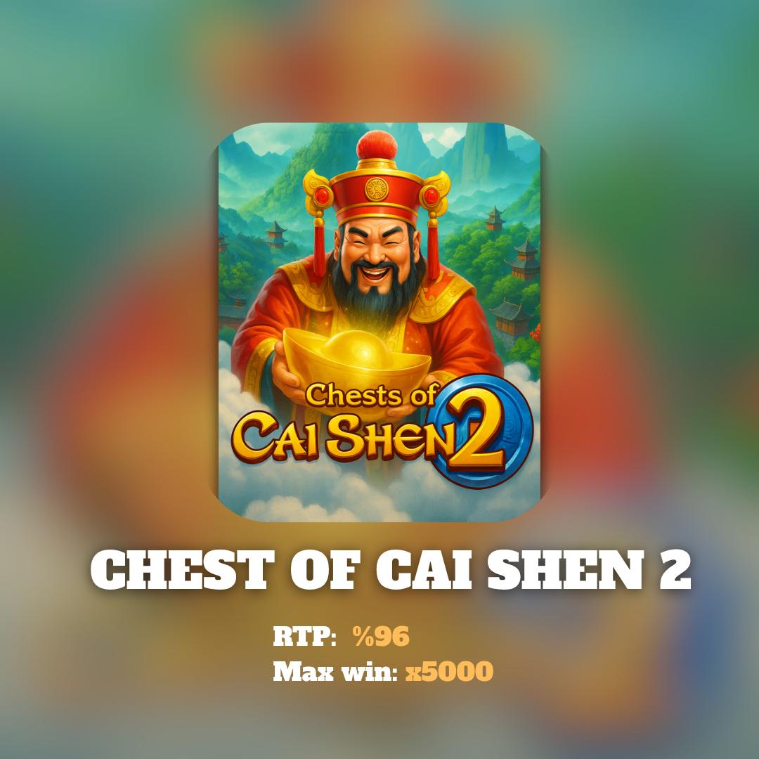 🎰 CHESTS OF CAI SHEN 2 — UNLOCK THE TREASURES OF THE GOD! 🏮

A new treasure can appear on every spin! 🏆

💎 RTP: 96%
💰 Max win: x5000
👉 winup.uno👈

Capture the luck, open the chests, and grow your fortune with Cai Shen’s blessing! 🚀

#Rabona #PlayAmo #Spinz