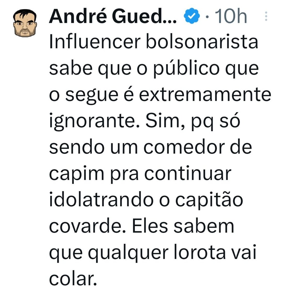 Eu, ainda achava que a malvadeza tinha algum limite.

Mas o bolsonarismo, sempre inovador, faz questão de mostrar que não.

Parabéns: conseguiram ser ainda piores que os petistas.
