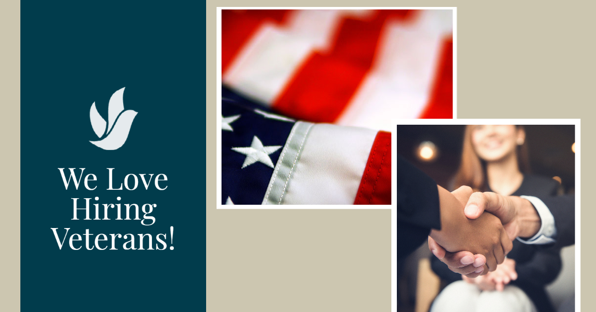 We love hiring U.S. military veterans. The Veterans who work with us are service-minded and team-oriented, have strong problem-solving skills &amp; work with integrity. We'd love to speak with any Veteran looking for a new way to serve. fal.cn/3zTXx #service #jobsforvets