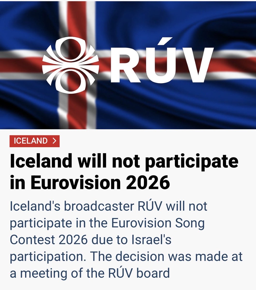 I’ve never been more proud to be Icelandic 🦅🦅🇮🇸🇮🇸🇮🇸 #Eurovision #FreePalestine