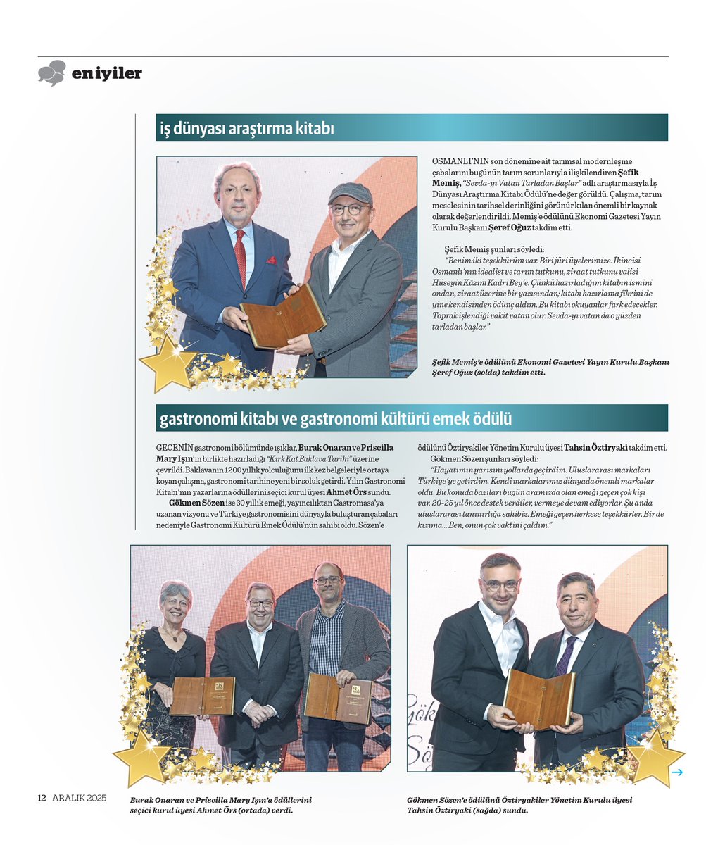 2024 yılı kitap ödülleri geçesinin kapsamlı olarak verildiği <a href="/nbekonomi/">Ekonomi Gazetesi</a> gazetesi Kitap dergisinin yeni sayısı yayınlandı... 
ekonomigazetesi.com/kitap/bir-yili…