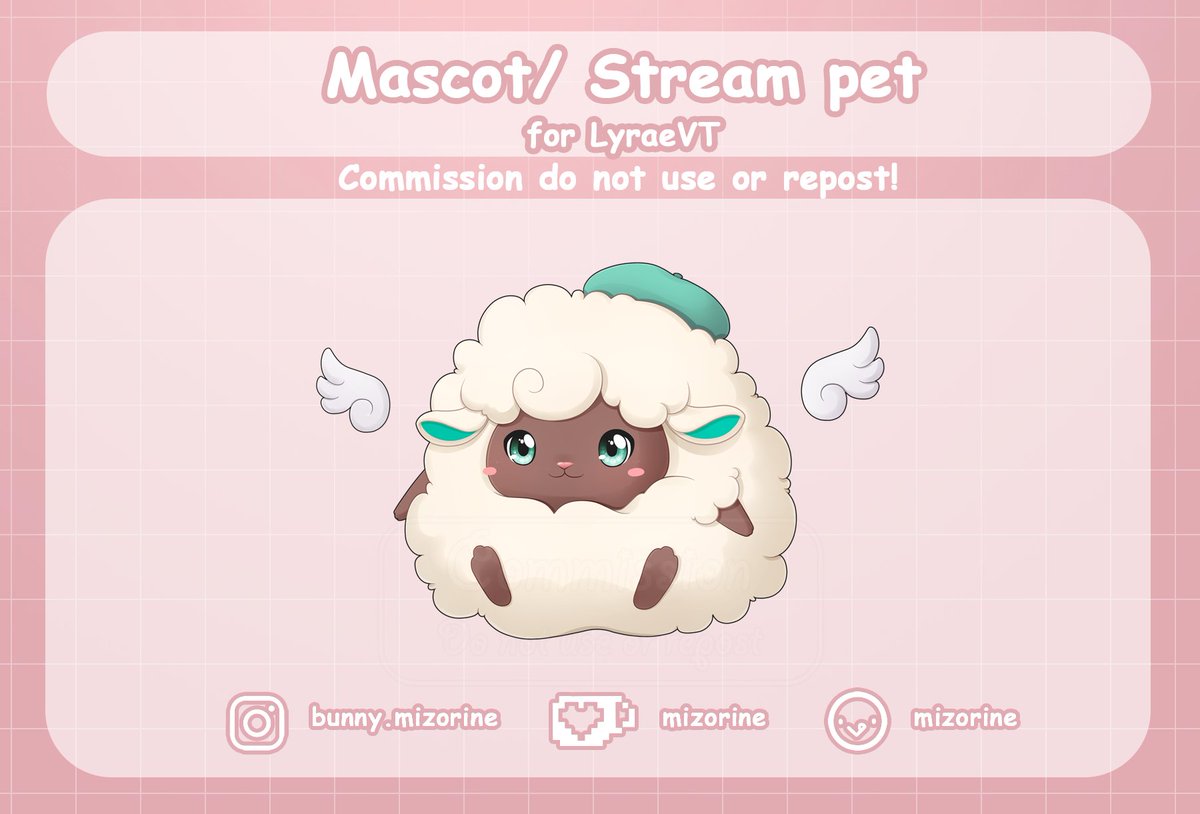 Mascot design for LyraeVt

A flying fluff ࿐ ࿔*:･ﾟ

#vgencomm #commission #mascot #streampet #chatpet #pet