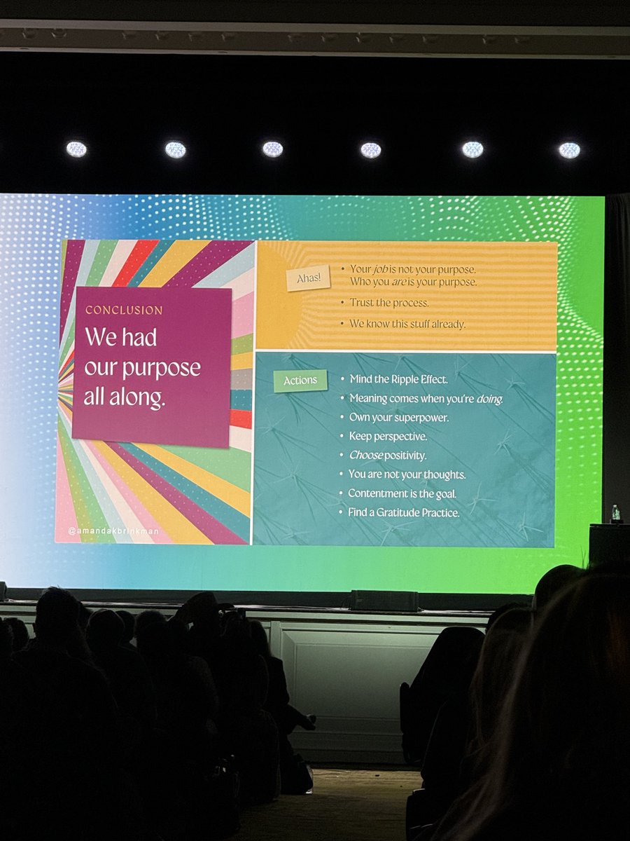 ColoradoACTE's tweet photo. Great Opening Session here at ACTE’s #VISIONCTE25! @ColoradoACTE is here in force - over 200 attendees & presenters. Keynote @amandakbrinkman reminded us that our purpose is already inside and we can “Do Well by Doing Good.” https://t.co/iGsbB6XYIY
