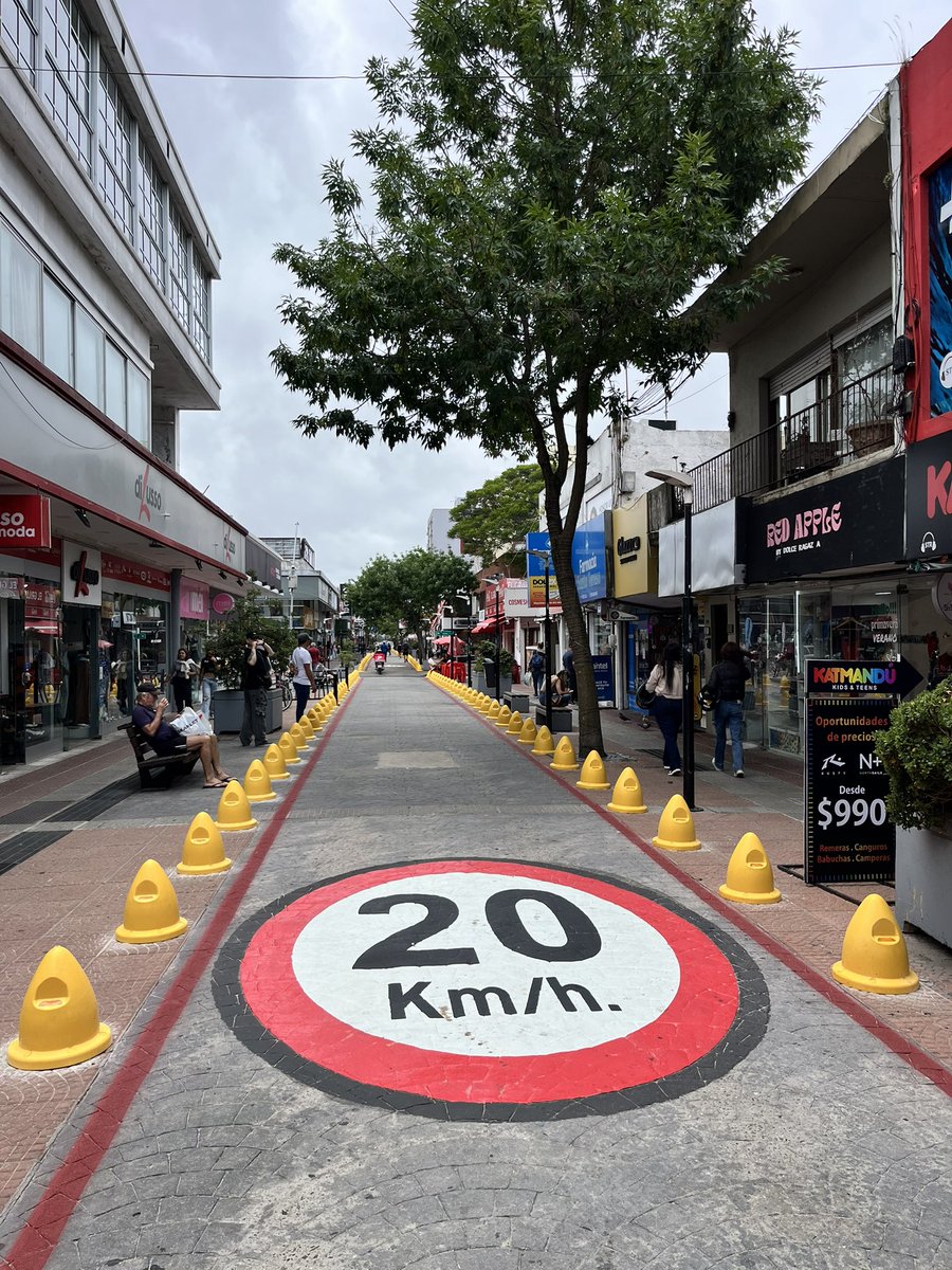 iign's tweet image. Despeatonalizaron la peatonal del centro de  maldonado realmente no podemos más de  tarados