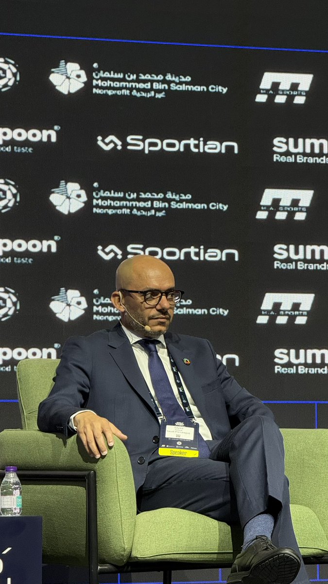 SayedFarouk's tweet photo. Today was a pleasure to join the World Football Summit panel and reflect on how technology is reshaping our game, on and off the pitch. #FootballTechnology #SportTechnology https://t.co/FCnaI270Us