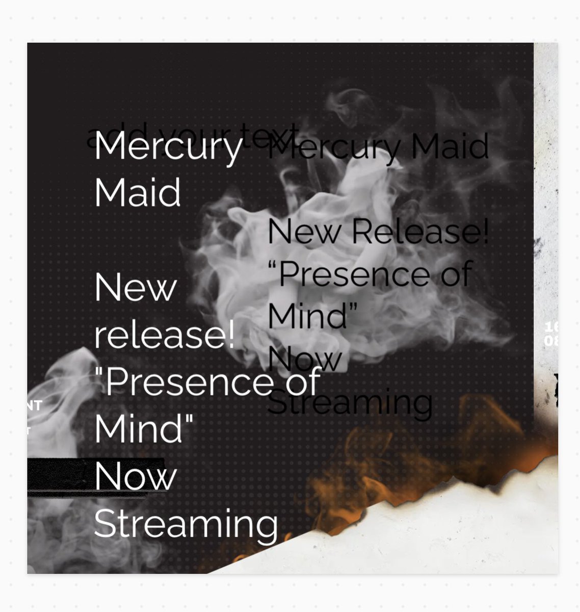 MercuryMaid's tweet photo. New single! https://t.co/7u1M3Q2Dse