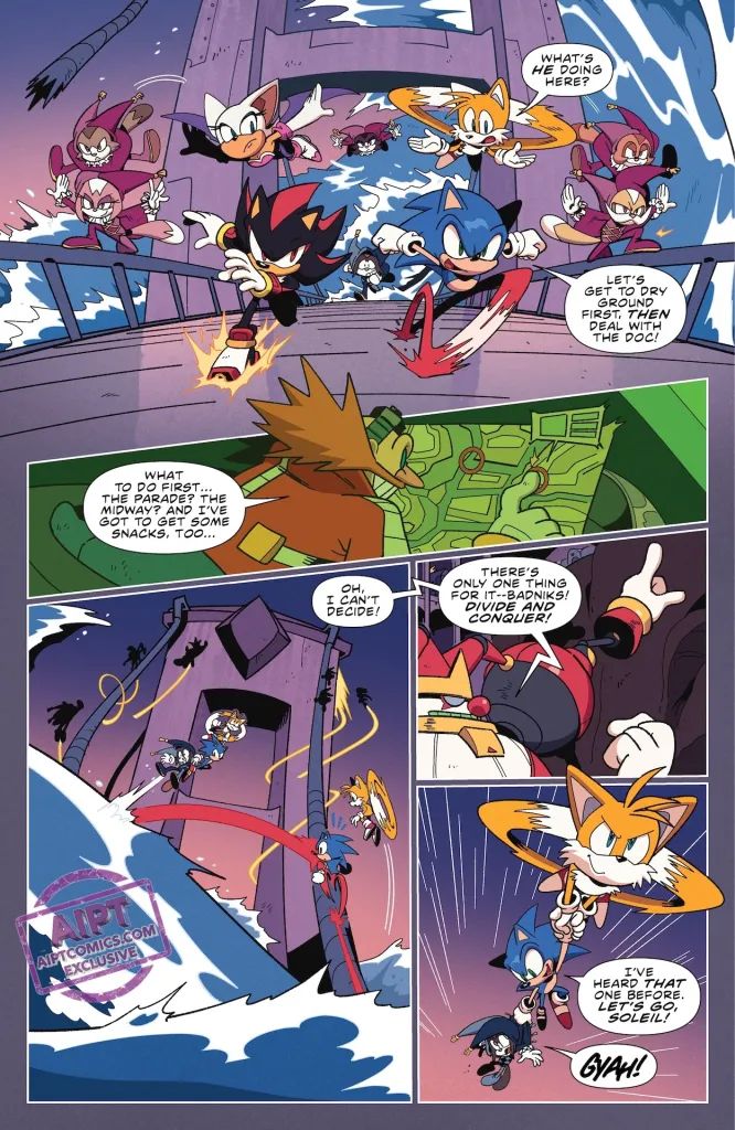Here's 5 new preview pages for #IDWSonic Issue 83.

(h/t @AIPTcomics)

#SonicNews 
