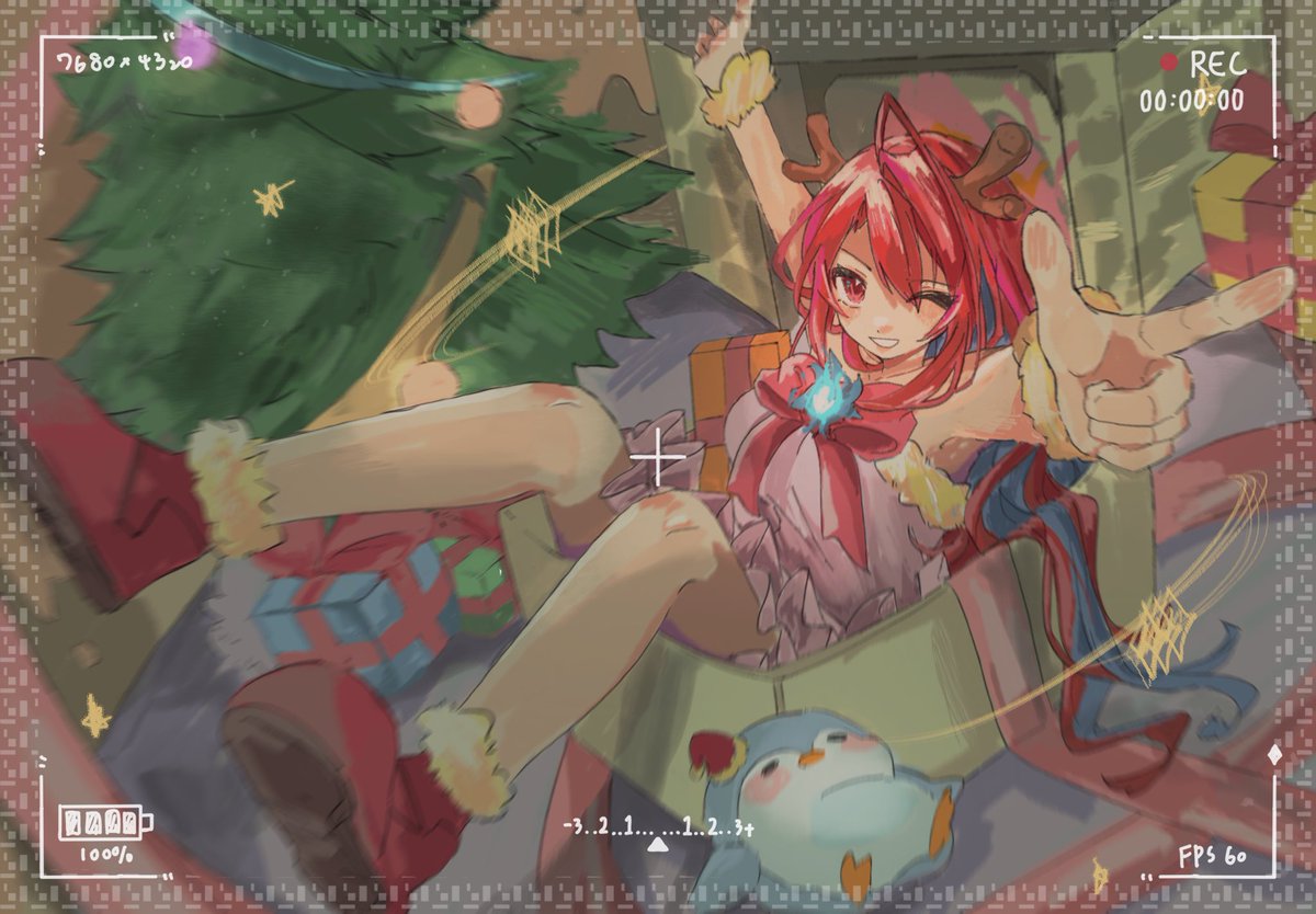 ♦️『ときめきメモリアル FANTASTIC X MAS』Christmas I really enjoy experimenting with different brushes. I feel like