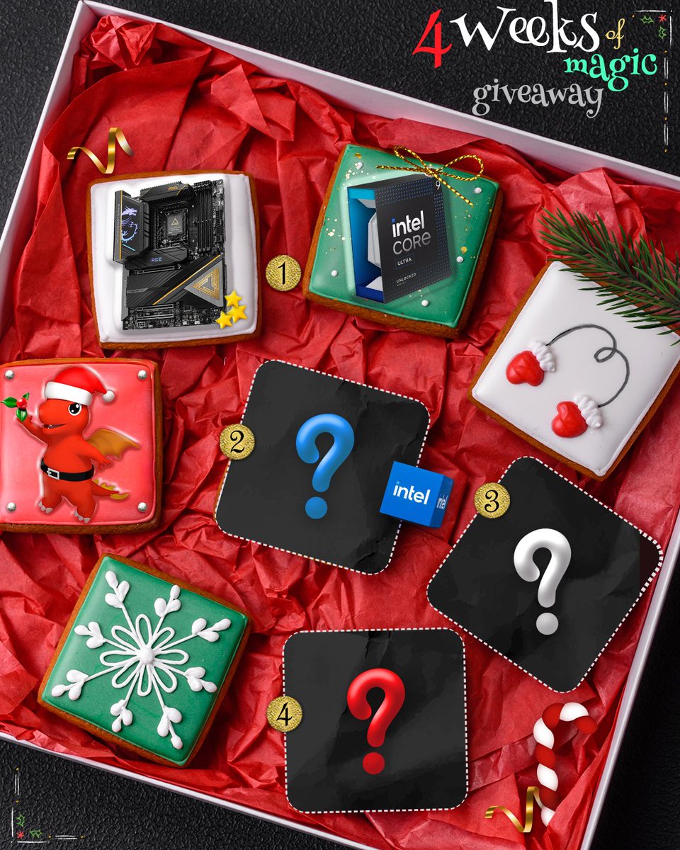 MSI__UK's tweet image. 🎁 MSI Magic Calendar Giveaway 🎄 
Keep gaming with uncompromising performance this holiday season! To show our appreciation for your incredible support, MSI is bringing you four weeks of exciting surprises — with a new prize revealed every week.

⭐ Week 1 Surprise (1 Winner) ⭐…