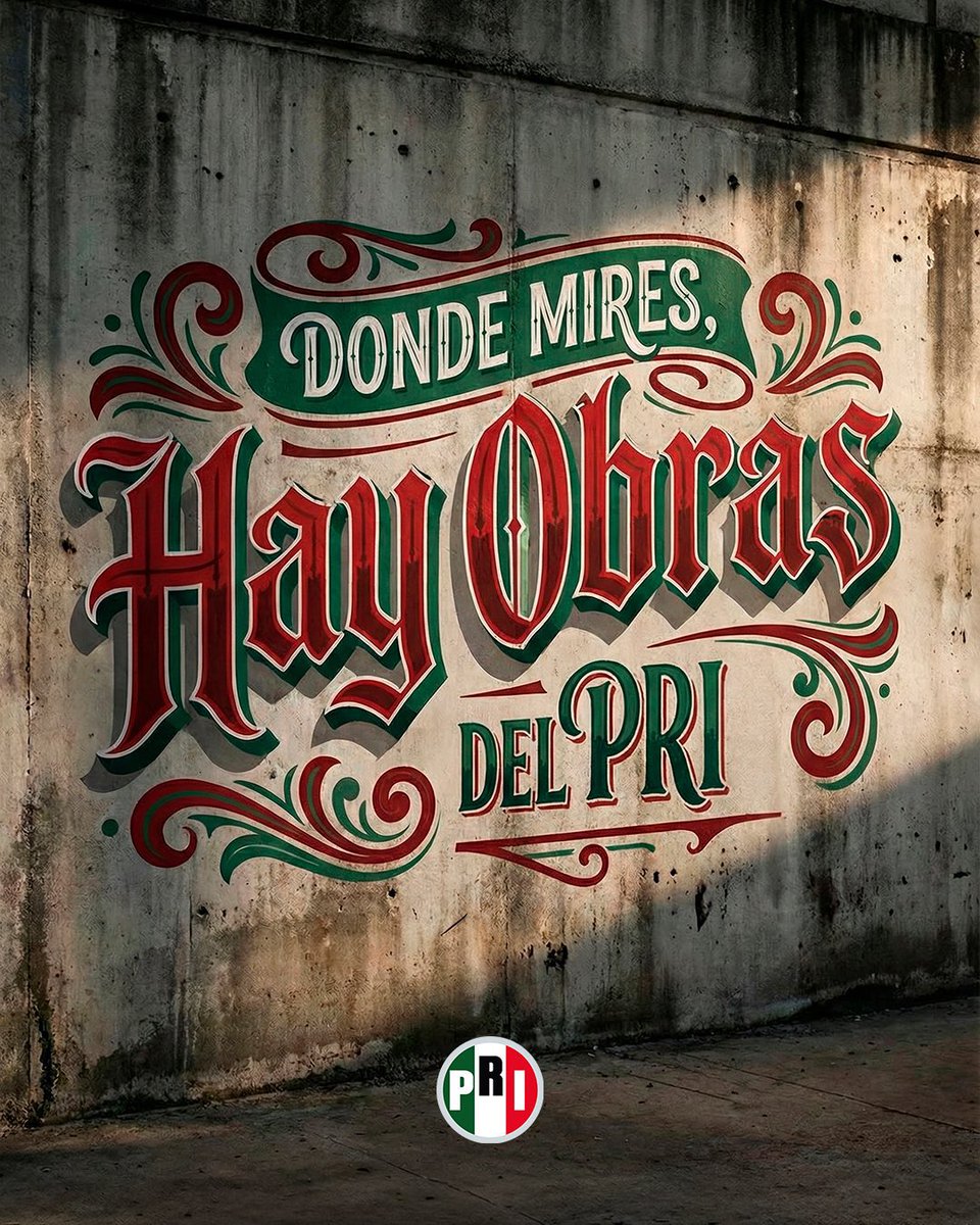 Verdades y trabajo del PRI a la vista. 😉