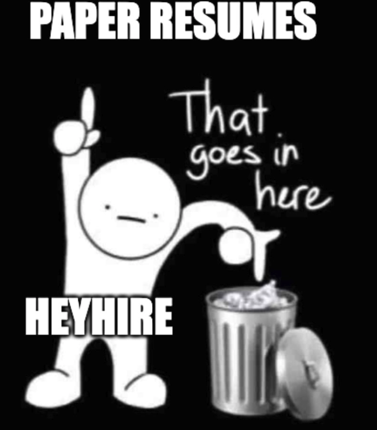 Hey_Hire's tweet photo. not 'round here https://t.co/e2JyRhPJrL