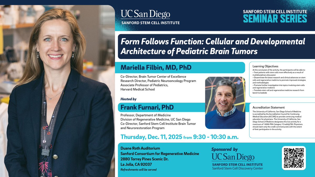 UCSD Division of Regenerative Medicine tweet media