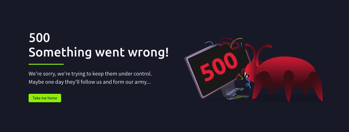 EthSyed's tweet photo. Is it just me or is anyone else getting a 500 on today's Advent of Cyber lab? #tryhackme #adventofcyber2025 @tryhackme https://t.co/GZjQWHwBrP