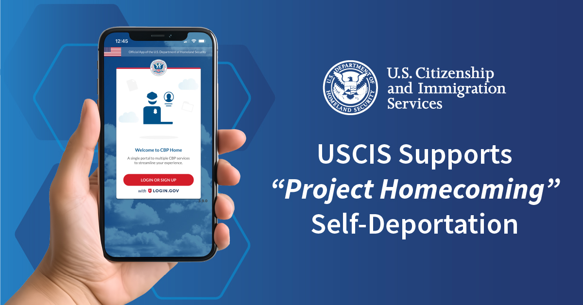When an alien from Mexico arrived at our Fort Myers office, <a href="/ICEgov/">U.S. Immigration and Customs Enforcement</a> arrested him on a removal order from 2016.

If you’re in the U.S. illegally, it’s time to go home.

Through the <a href="/CBP/">CBP</a> Home App, you can self-deport and receive:
✈️A complimentary plane ticket home
💵A $1,000 exit