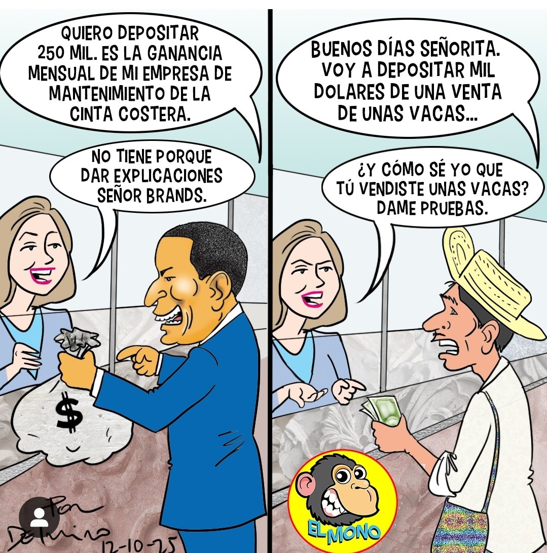 sin palabras
Triste realidad de nuestro corrupto y complice sistema bancario