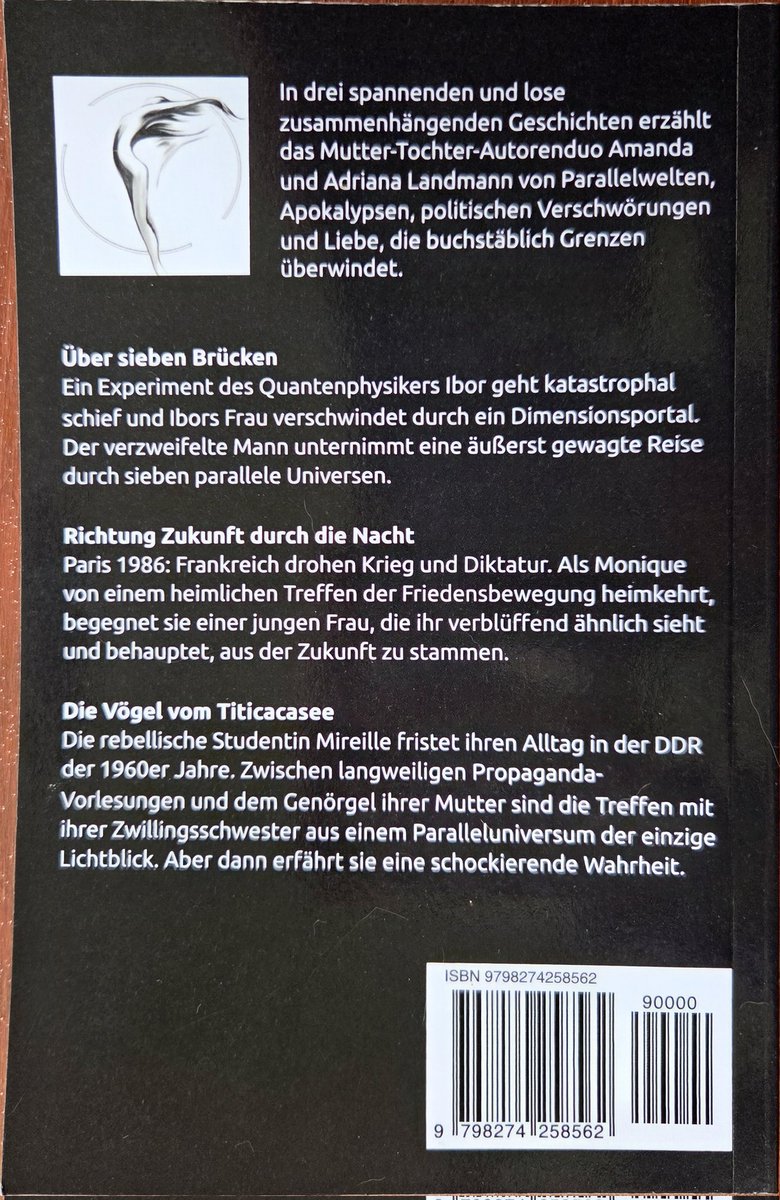 Unserere Autorenexemplare sind da und sie sind perfekt geworden. 😍
"Brücken zwischen Raum und Zeit" gibt es jetzt auch als Taschenbuch bei Amazon für 9,99 Euro: amzn.eu/d/9OXim2A