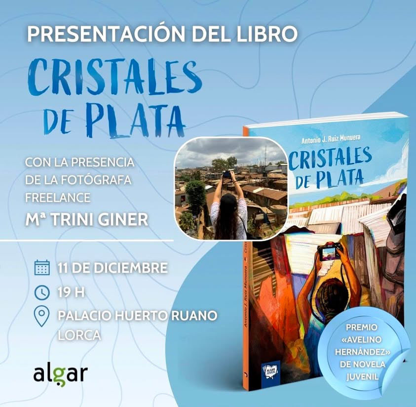 Nos vemos mañana con el autor, lorquino, de este libro que cuenta una historia muy bonita basada en otra historia real ocurrida en un slum (suburbio) de Nairobi, capital de Kenia, país en el que he estado este año, 6 meses de mi vida. #Lorca #Libros #Fotografía #Kenia 🕵🏻🇰🇪📖