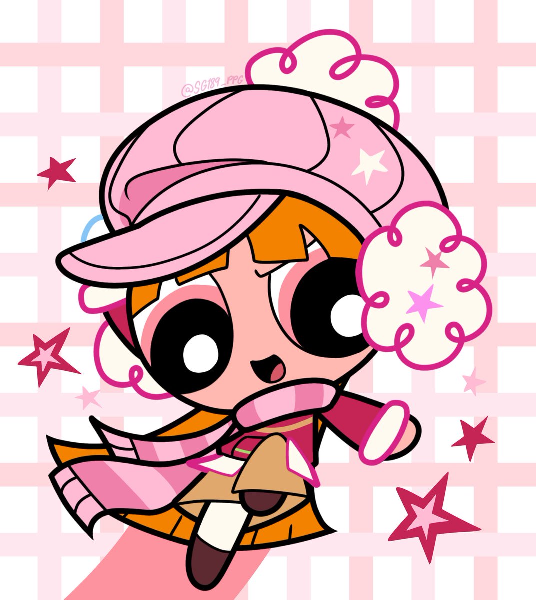 SG189_PPG's tweet image. Cookie Run Blossom Skin but, not as a Cookie?! #powerpuffgirls
