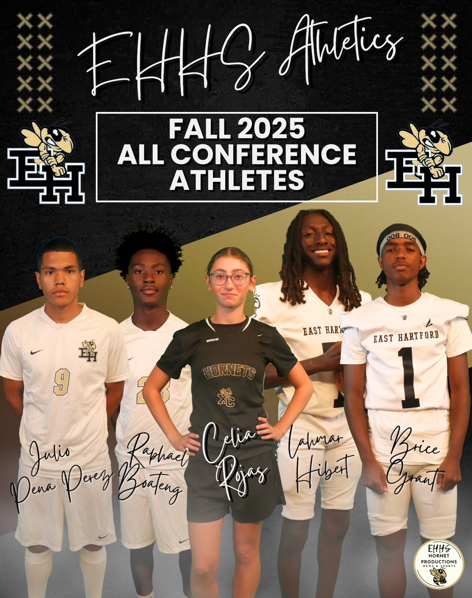Congratulations to our 2025 Fall All Conference Athletes.
Julio Pena Perez - Boys Soccer
Raphael Boateng - Boys Soccer
Celia Rojas - Cross Country
Lahmar Hibbert - Football
Brice Grant - Football
Darrell Hanson - Football