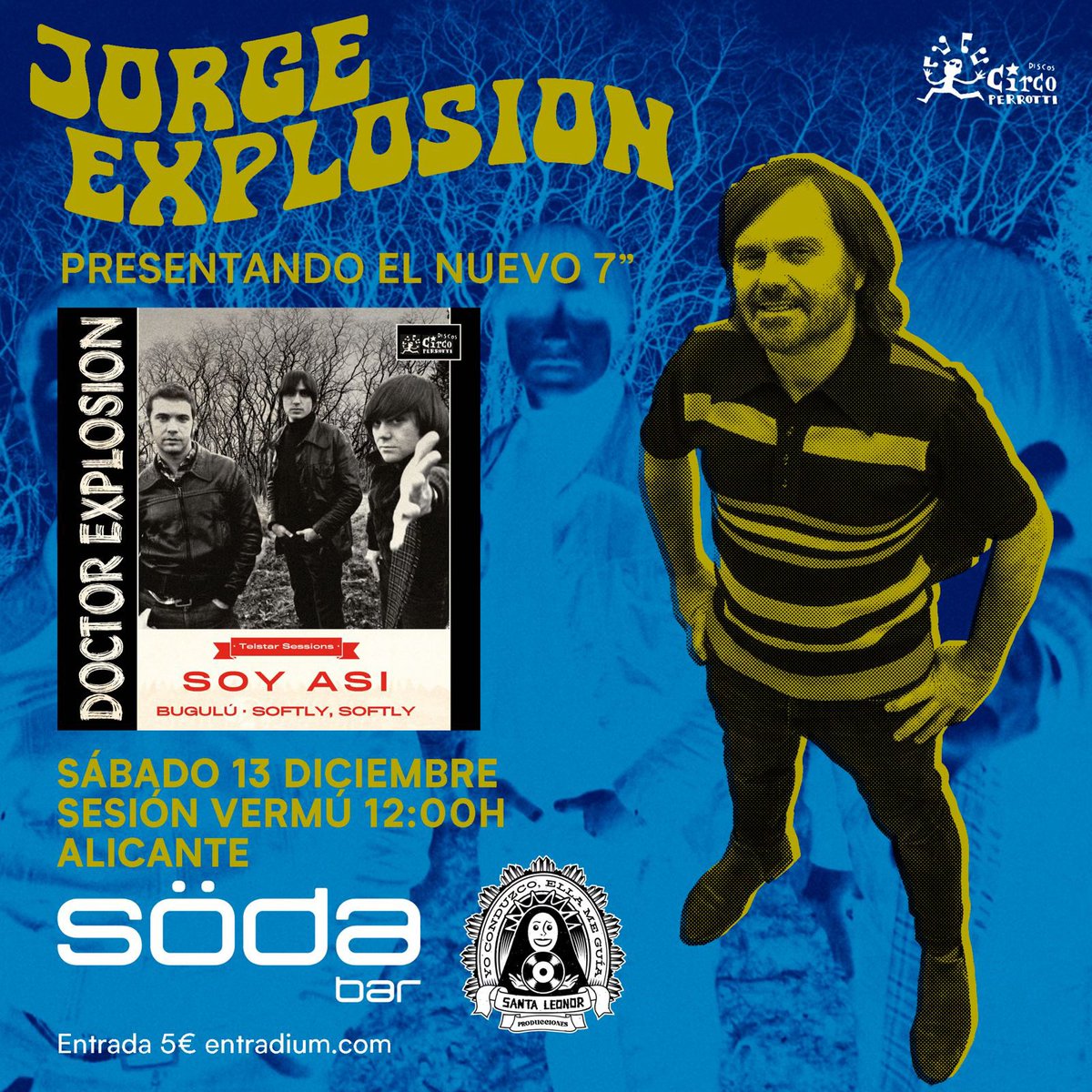 Y este sábado es el último vermut con <a href="/barsoda/">Söda Bar</a> del año con Jorge Explosión(Doctor Explosión) 

alacant-indie.blogspot.com/2025/12/concie…