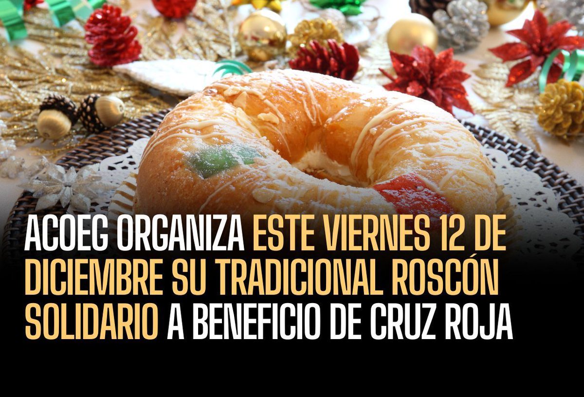 #GETAFE Los vecinos que donen alimentos recibirán un vaso de chocolate caliente y una porción de Roscón de Reyes getafecentral.com/2025/12/10/aco…