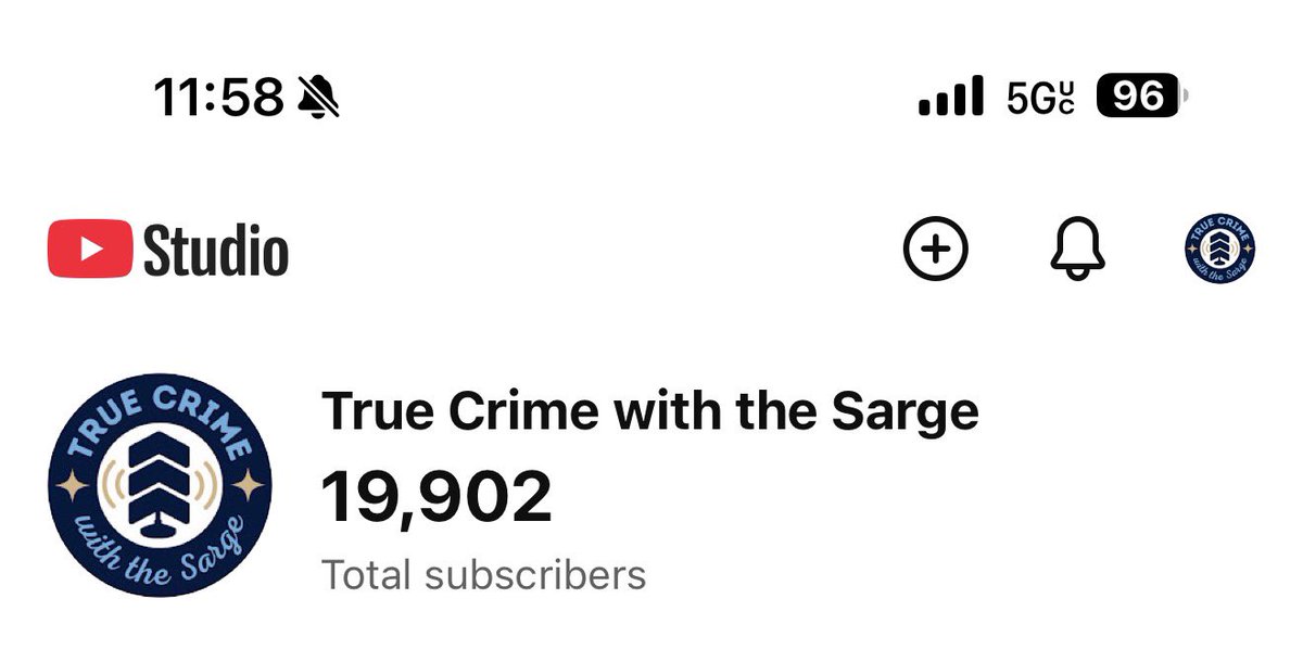 JoeGiacalone's tweet image. True Crime with the Sarge is within striking distance of 20K subscribers! Thank you all for your help and support. #truecrime #truecrimewiththesarge 

👉🏻 youtube.com/@truecrimewith…