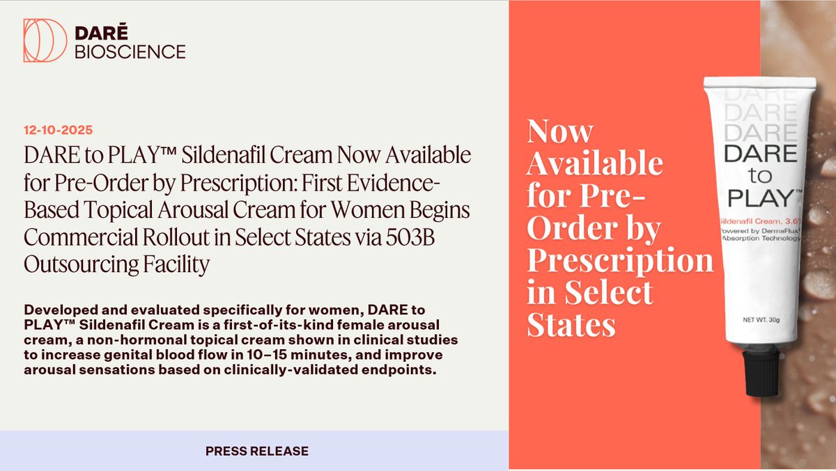 Daré Bioscience, Inc. tweet media