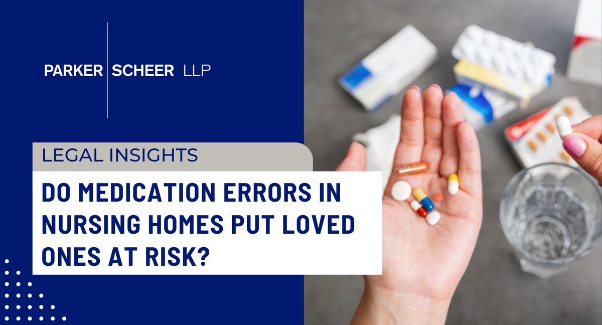 Medication errors in nursing homes are far more common than most families realize.
 bit.ly/4pvwh1H 

#ParkerScheer #NursingHomeNeglect #ElderCare #MedicationSafety #LongTermCare #PatientSafety #ElderLaw