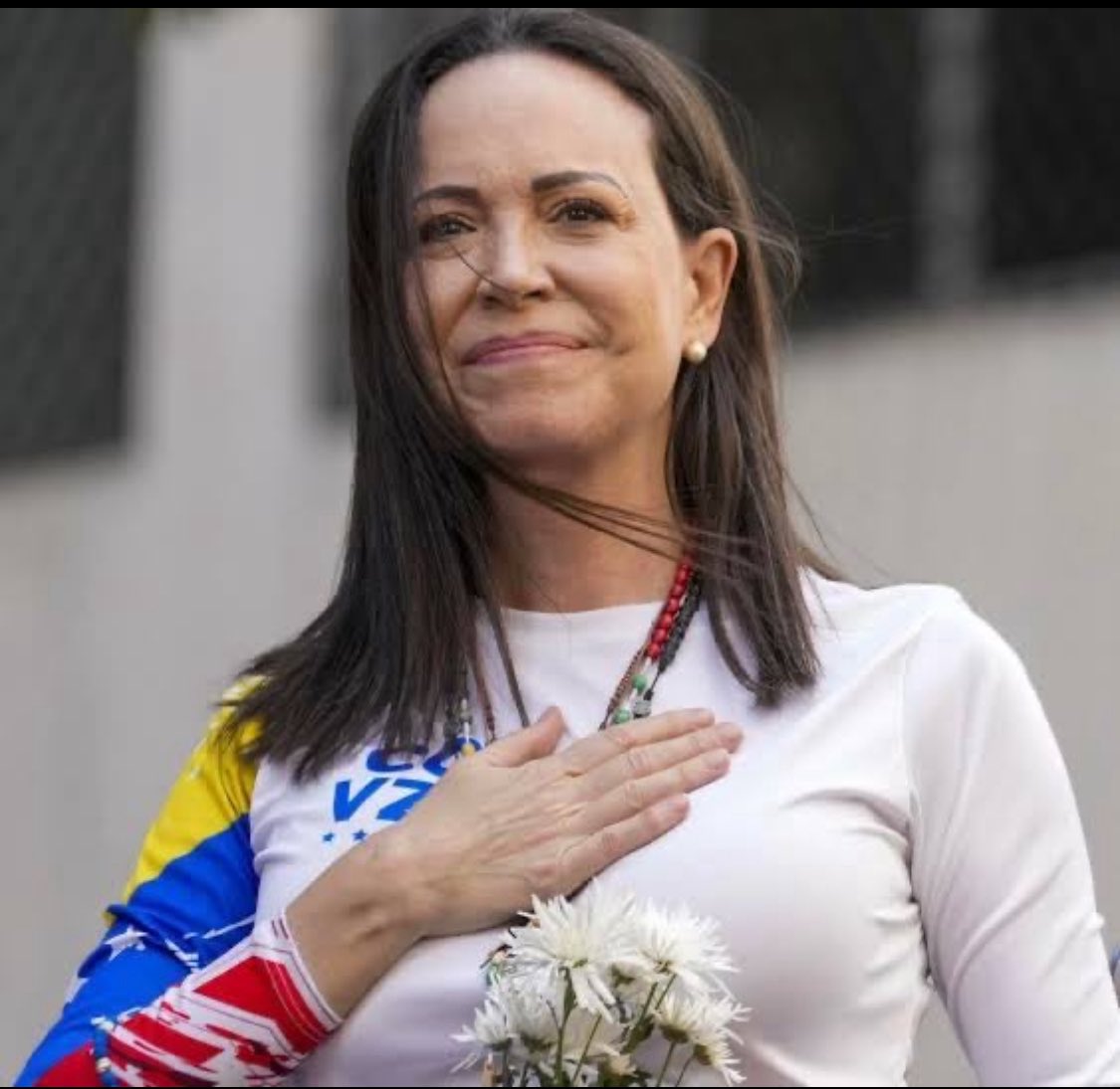 ¡Viva María Corina Machado!

Premio Nobel de la Paz por su lucha contra el dictador narco terrorista de Venezuela.

¡Ánimo, mexicanos! 
Tenemos que defender a México ante la mafiocracia de Morena, aliada de Maduro.

Hay que resistir y persistir, como ella 🫶