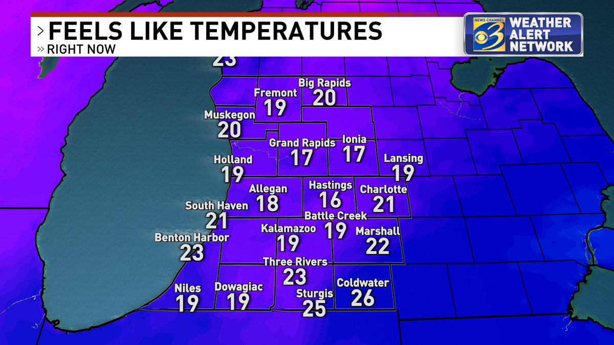 JeffPorterWX's tweet image. A couple of new snowfall reports thanks to @NWSGrandRapids.

System snow ends by early afternoon w/ some lake effect firing up by late afternoon (west of US 131)

Feels as cold as 16° in #Hastings 

#wwmt #miwx #WestMichigan wwmt.com/weather