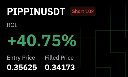 nicketium's tweet photo. FOMC前なので草コイントレードは一旦終了

$PIPPIN +40% https://t.co/KFOrfycNph