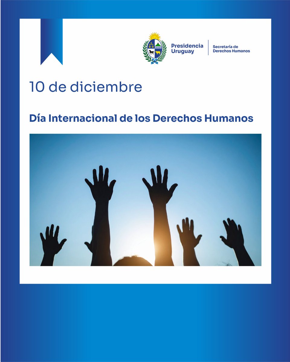 Secretaría de DDHH Uruguay tweet media