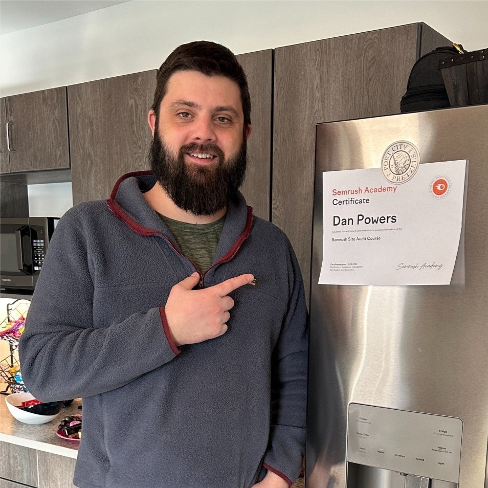 🍺 Hoppy National Lager Day! Celebrate Dan Powers—our webmaster wizard for 13+ years, so efficient he’s sometimes confused with AI. 💻✨​

Outside the office, Dan’s all about adventures with his pup Jim, Real Housewives marathons and sampling the finest lagers. 🐾📺🍺