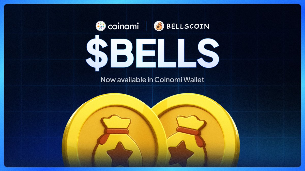 CoinomiWallet's tweet image. We love seeing strong communities grow, and this one’s got heart. 💛
@BellsChain is now part of the Coinomi family! 🔔