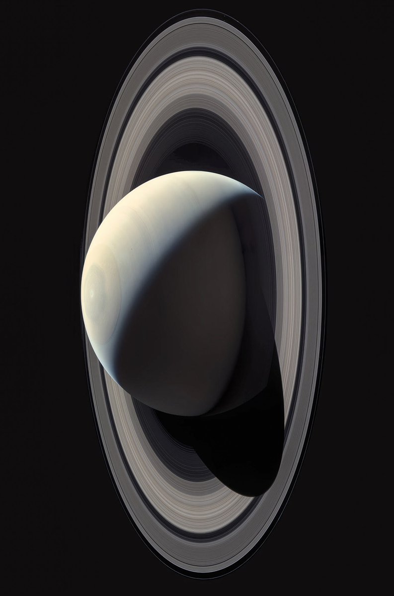 Saturn captured by the Cassini spacecraft