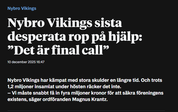 limma77's tweet photo. HahaHA bara ett och halvt år sedan 500 medgångsupportrar till den klubben stod i Tingsryd och sjöng att de kunde köpa vad de ville och gafflade om att det bara blev smulor kvar till resten av klubbarna i regionen när de var klara. Verkligheten kommer alltid ifatt https://t.co/svea1lq2q8