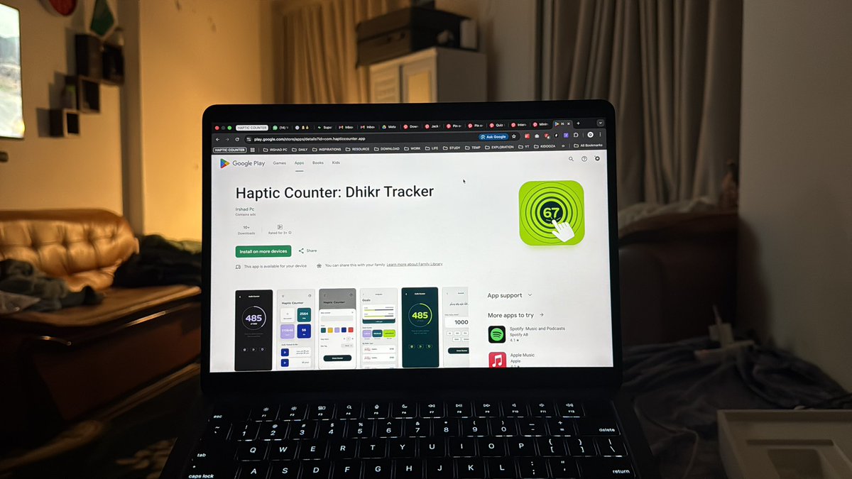 irshadpcind's tweet photo. Try my vibe coding setup with @windsurf and @figma

I am a motion designer who just started learning app development. Now I am mixing animation, UI UX, coding, and building real products.

Download my Haptic Counter Dhikr Tracker app on Android:

Android: https://t.co/zJFmeHgBRq https://t.co/gpaGXaDLA5