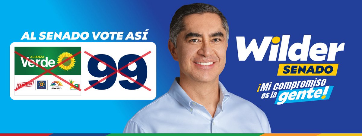 🇨🇴 Amigos este es un voto por la disciplina, el trabajo, la familia y los resultados reales para Colombia.
Mi compromiso es la gente.
Marca 🌻9️⃣9️⃣
#WilderEscobar