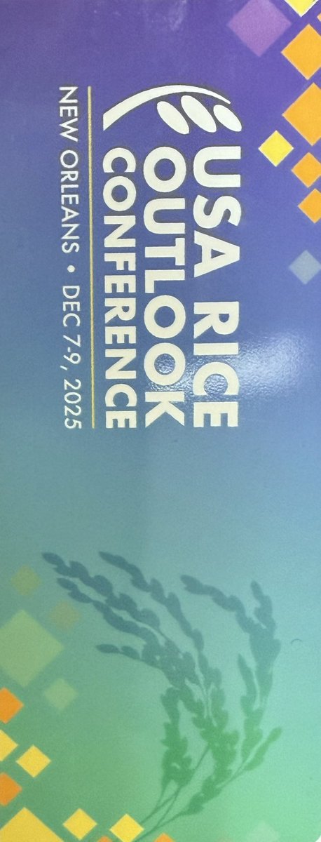 Gurjeet_AgSci's tweet photo. #ResearchUpdate2025 🇺🇸 
Proud to share that our #RiceTeam participated in the USA Rice Outlook Conference (Dec 7–9, New Orleans), the largest rice-focused event in North America.
Our  group, showcasing advanced breeding lines and their cooking-quality.

#RiceBreeding #USARice https://t.co/qUODJ5dRRK