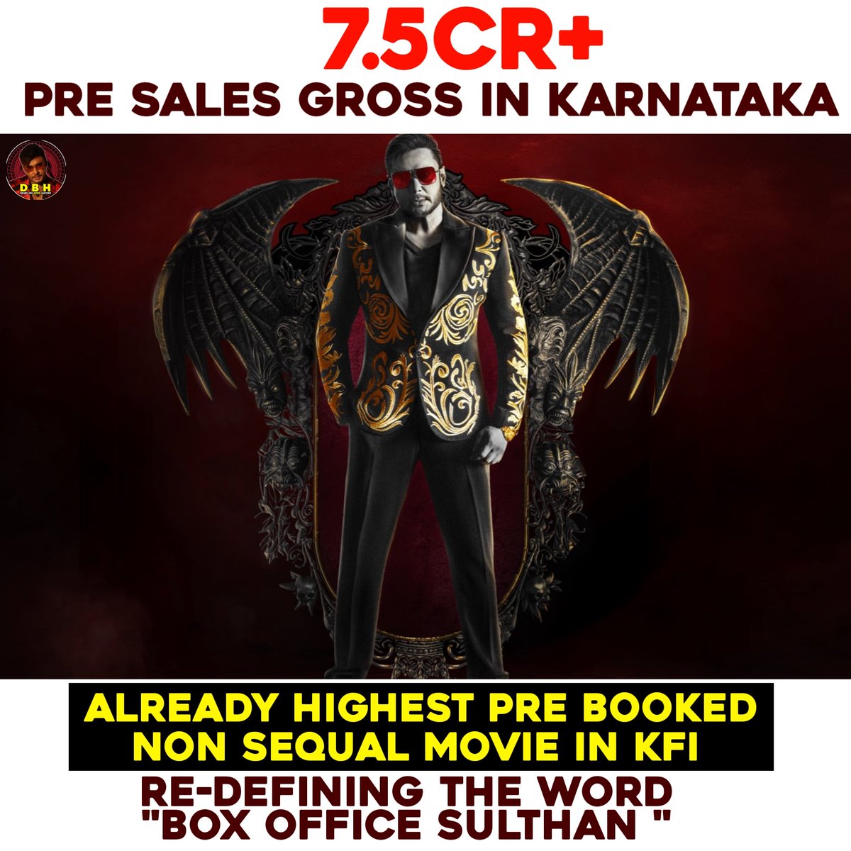 dbossroyalfans's tweet photo. 7.5Cr Pre Sales Gross In Karnataka Alone 🙏🔥

ATR For A Non Sequal Movie In KFI 
Imagine Offline Counter Bookings🤯🙇

#TheDevilBookings #DBoss
#TheDevil @dasadarshan https://t.co/cVoVMsgD77