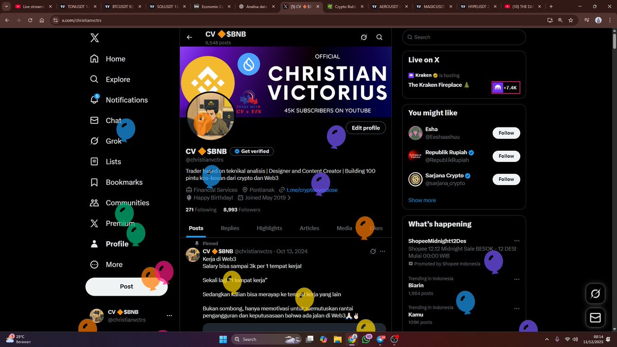 CV 🔶$BNB tweet media