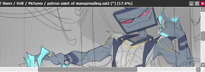 Statiquo's tweet photo. Workin on somethin because I'm still on my Vox wins au bullshit -w-

(full will be posted only on my bsky when done ^w^ ) https://t.co/qWu2WlzQGC