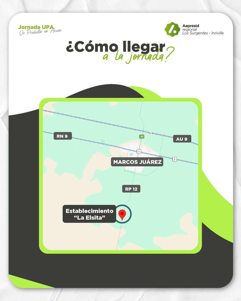 fbardeggia's tweet photo. Una nueva UPA de la Regional @Aapresid_LSI este 18/12 a partir de las 9 hs 🚀🌱
Gran espacio para debatir a campo con datos y evidencias sobre temas de actualidad. A no perdersela! 🙌🏼
#JuntosSabemosMas @aapresid https://t.co/N76STDxHEW