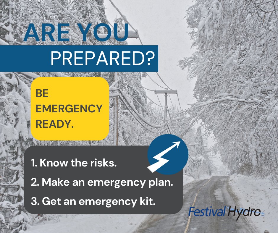 Winter weather is here!❄️It's important to be emergency ready. Learn how to prepare for potential power outages on the Canada.ca website➡️ canada.ca/en/services/po….