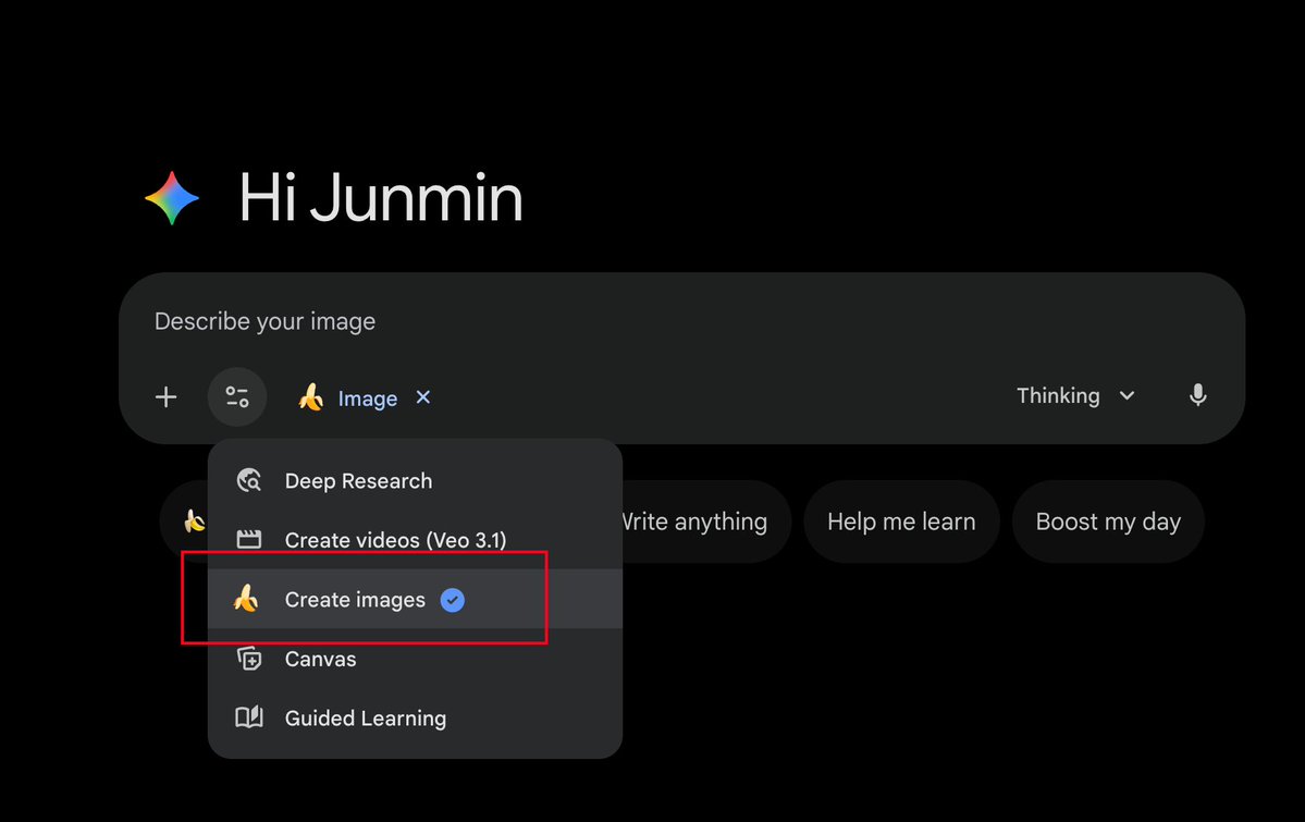 簡單說一下在Gemini 中勾選「Create image」有什麼不同
Gemini App、ChatGPT 這類應用,其實是基於LLM API 之上做了一個聊天App。
但普通的LLM API,只能輸入圖片、文本,輸出文字。所以聊天應