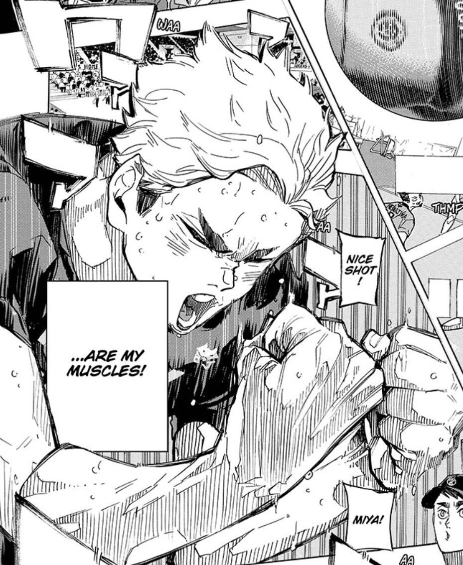omifikasi's tweet photo. breaking my silence… this is one of the hottest atsumu panel in the manga https://t.co/UWt8xO7qoR
