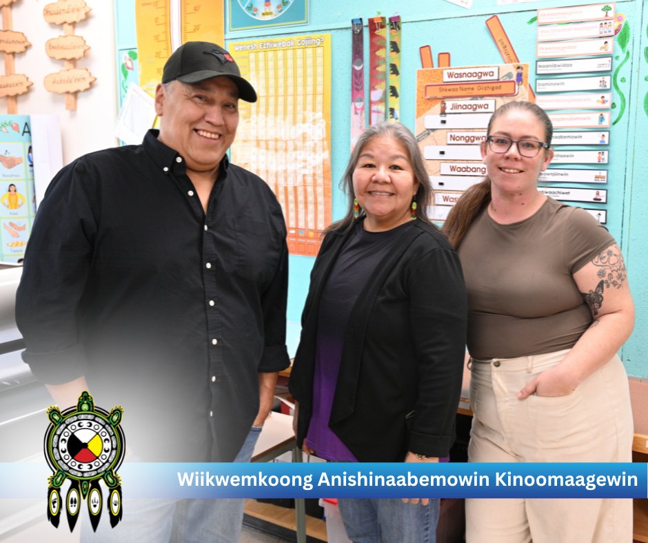 The Wiikwemkoong Board of Education tweet media