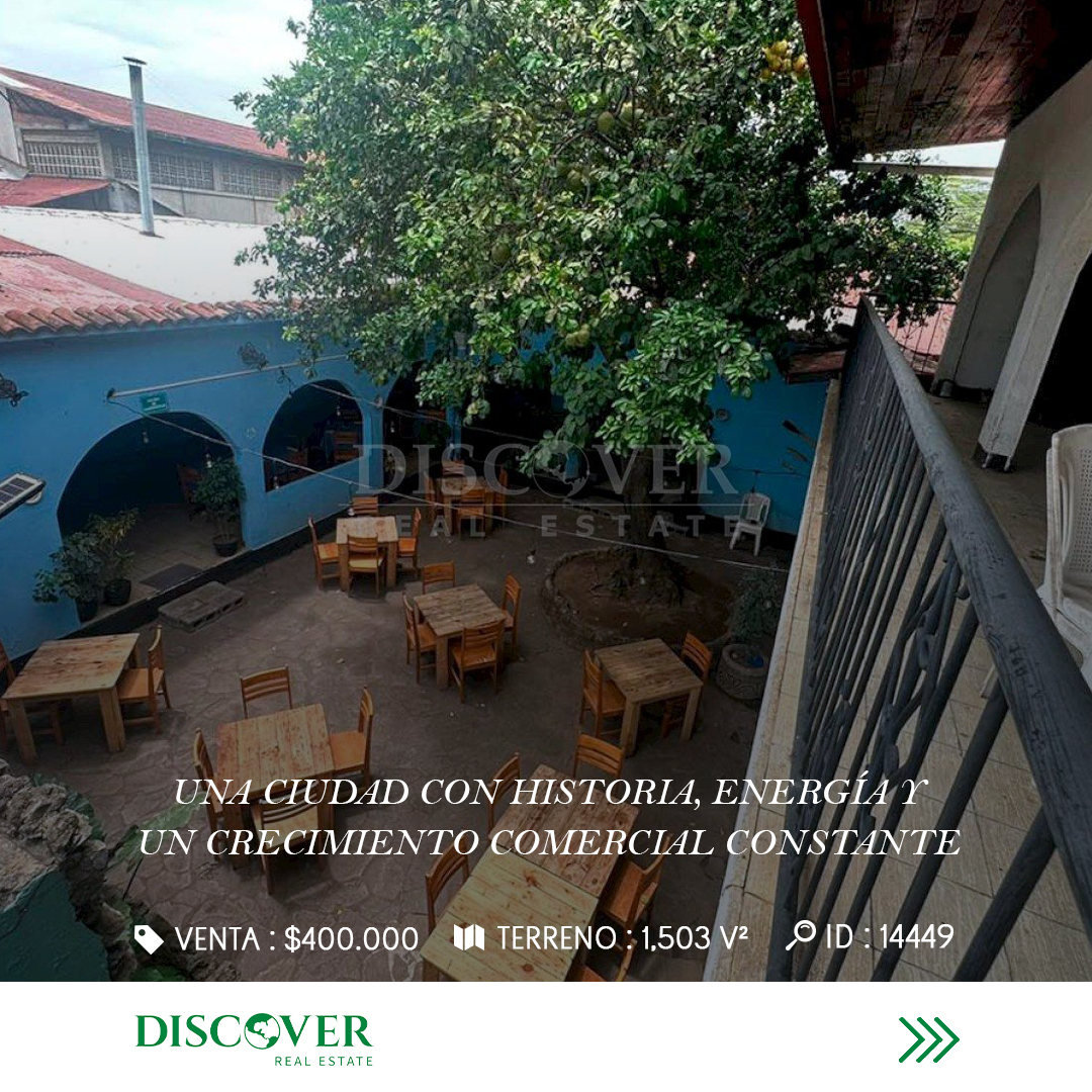 DiscoverRealtor's tweet image. 💼 Invertí donde la ciudad prospera.
León sigue creciendo y es un punto clave para proyectos comerciales.
Propiedad estratégica de 1,503 v² con alto potencial.

💰 $400,000
🔑 ID 14449
📲 +505 8883-2200

#DiscoverRealEstate #LeónNicaragua #InversiónComercial