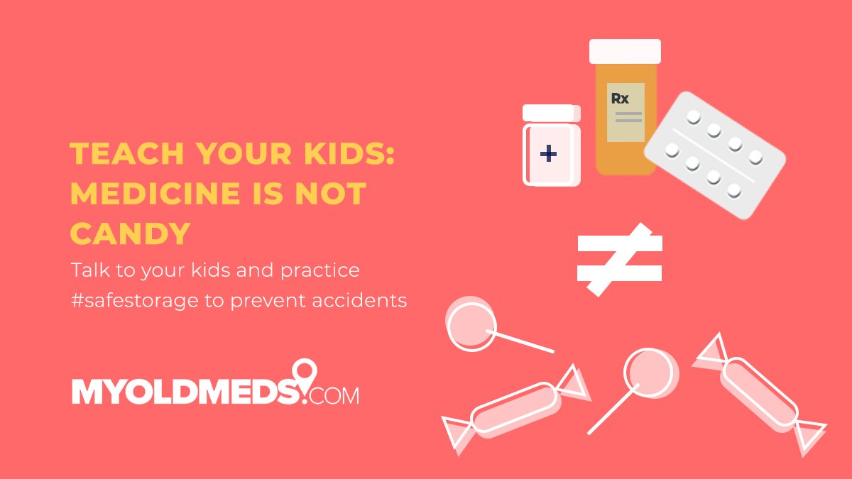 Practice #safestorage with your medicine to prevent accidents this holiday season. #MyOldMeds #PPSWG