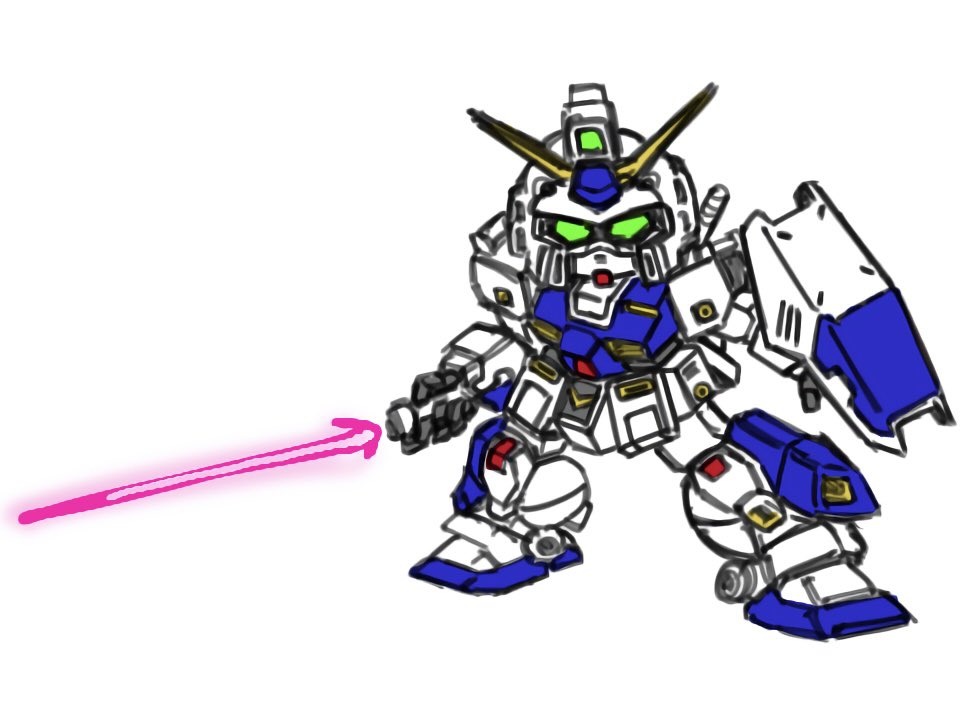 gm_quel_1102's tweet image. ガンダムNT-1 アレックス